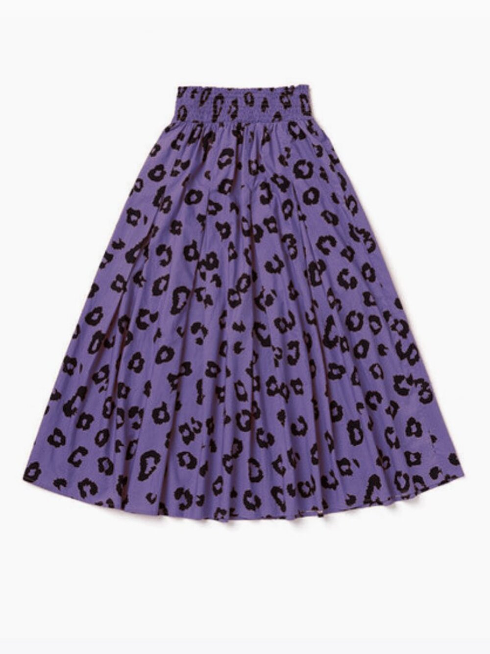 BURU Purple Leopard/Cheetah Skirt